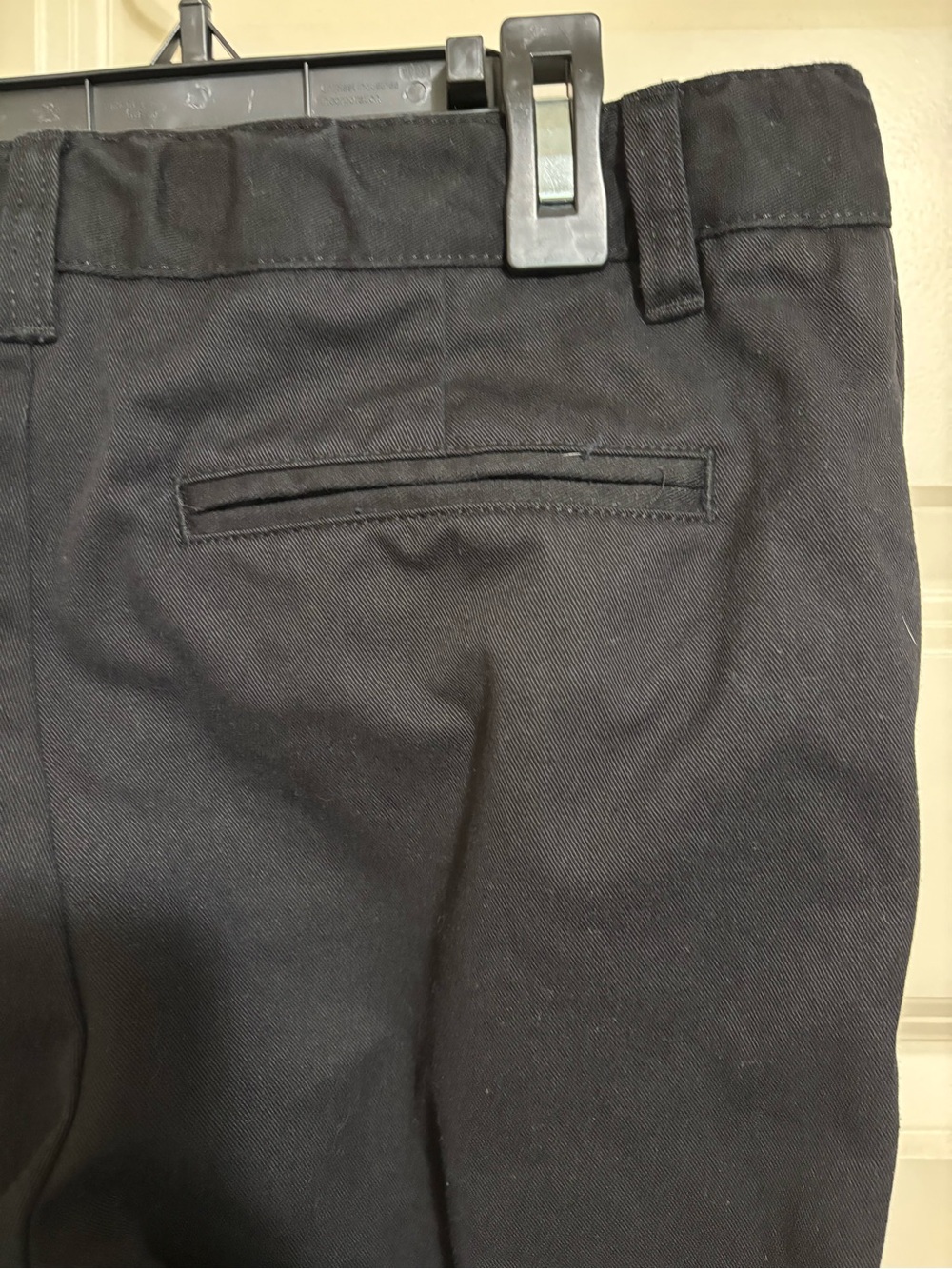 French Toast Black Boys Straight Casual Pants - Picture 9 of 15